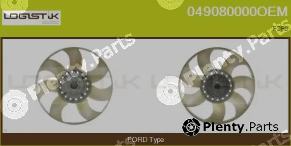 LGK 049080000OEM — Clutch, radiator fan