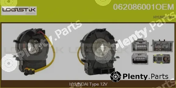 LGK 062086001OEM — Clockspring, airbag