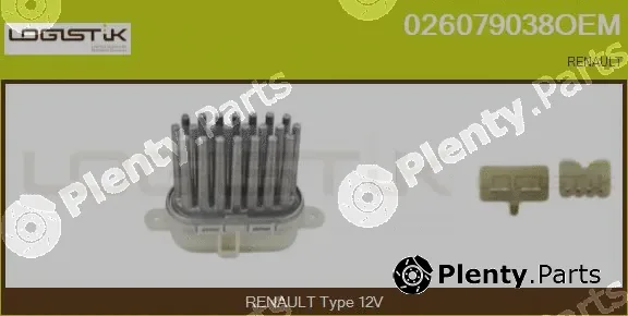 LGK 026079038OEM — Resistor, interior blower