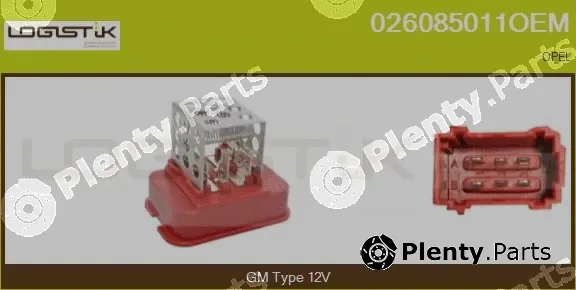 LGK 026085011OEM — Resistor, interior blower