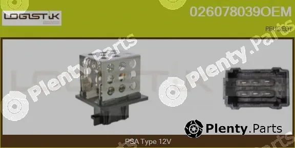 LGK 026078039OEM — Resistor, interior blower