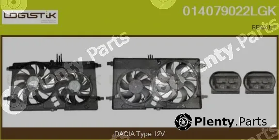 LGK 014079022LGK — Electric Motor, radiator fan