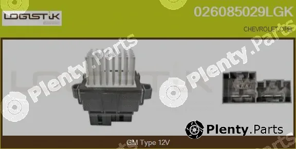 LGK 026085029LGK — Resistor, interior blower