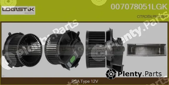 LGK 007078051LGK — Interior Blower