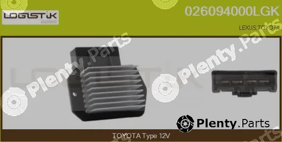 LGK 026094000LGK — Resistor, interior blower