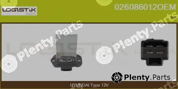 LGK 026086012OEM — Resistor, interior blower