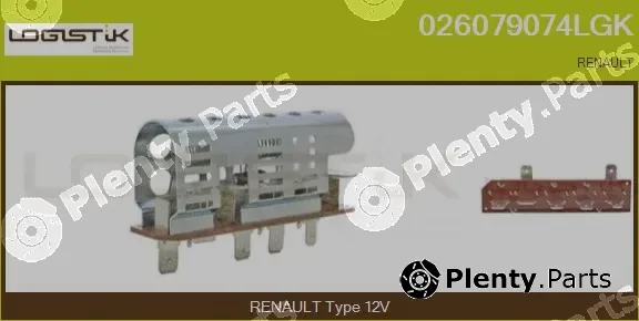 LGK 026079074LGK — Resistor, interior blower