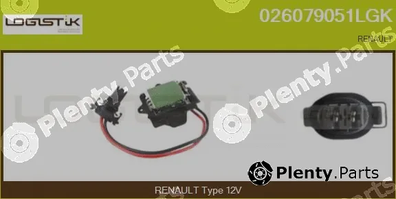 LGK 026079051LGK — Resistor, interior blower