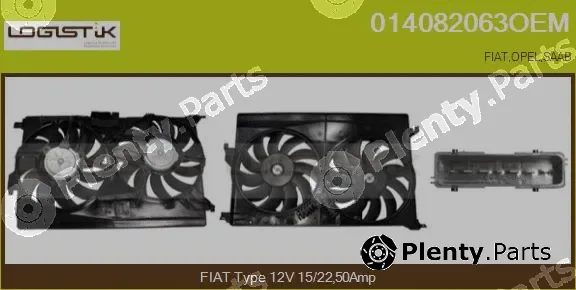 LGK 014082063OEM — Electric Motor, radiator fan