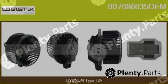 LGK 007086035OEM — Interior Blower
