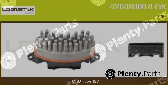 LGK 026080007LGK — Resistor, interior blower