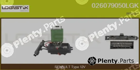 LGK 026079050LGK — Resistor, interior blower