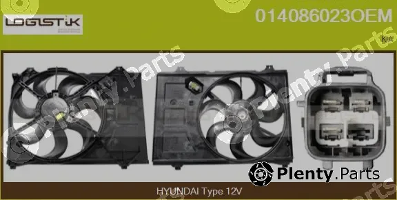LGK 014086023OEM — Electric Motor, radiator fan
