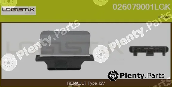 LGK 026079001LGK — Resistor, interior blower