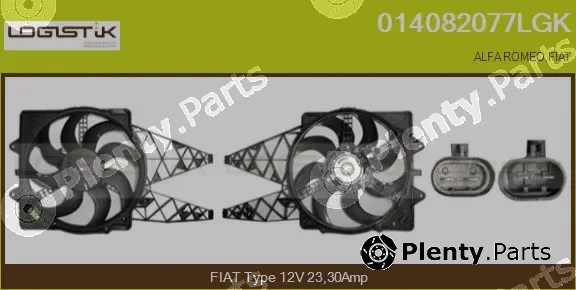 LGK 014082077LGK — Electric Motor, radiator fan