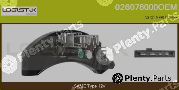 LGK 026076000OEM — Resistor, interior blower