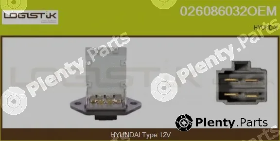 LGK 026086032OEM — Resistor, interior blower