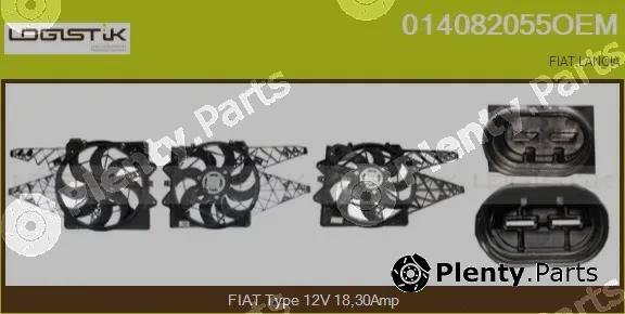 LGK 014082055OEM — Electric Motor, radiator fan