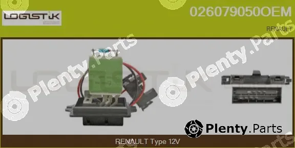 LGK 026079050OEM — Resistor, interior blower