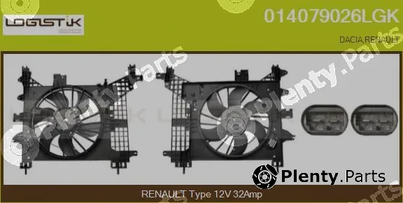 LGK 014079026LGK — Electric Motor, radiator fan
