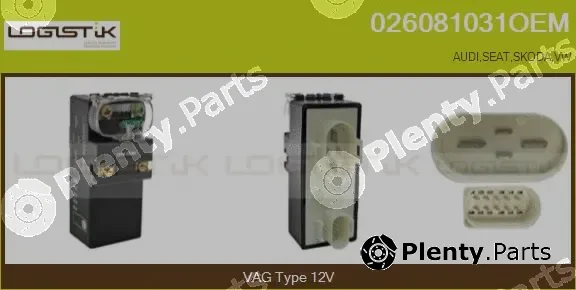 LGK 026081031OEM — Control Unit, air conditioning