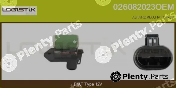 LGK 026082023OEM — Series resistor, electric motor (radiator fan)