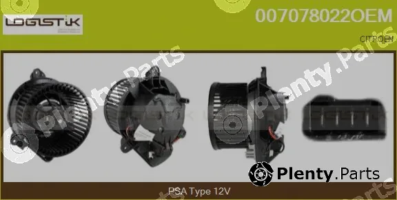 LGK 007078022OEM — Interior Blower