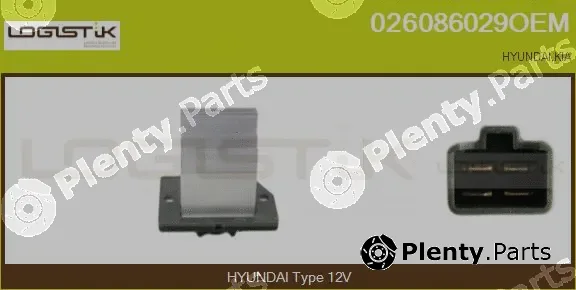 LGK 026086029OEM — Resistor, interior blower