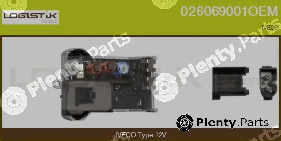 LGK 026069001OEM — Resistor, interior blower