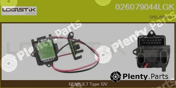LGK 026079044LGK — Resistor, interior blower