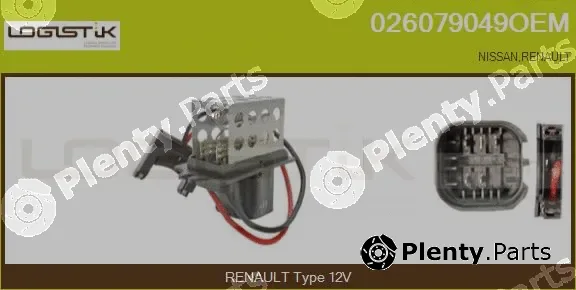 LGK 026079049OEM — Resistor, interior blower
