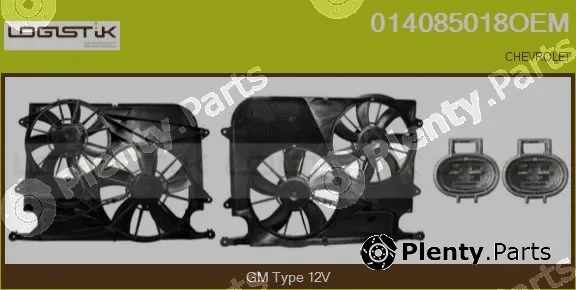 LGK 014085018OEM — Electric Motor, radiator fan