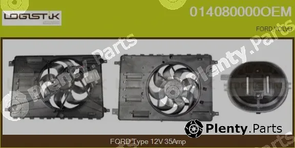 LGK 014080000OEM — Electric Motor, radiator fan