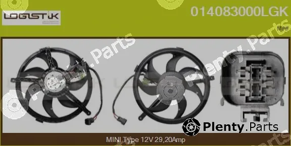 LGK 014083000LGK — Electric Motor, radiator fan