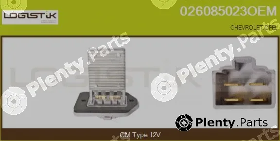 LGK 026085023OEM — Resistor, interior blower