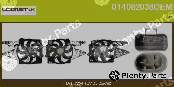 LGK 014082038OEM — Electric Motor, radiator fan