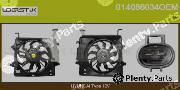 LGK 014086034OEM — Electric Motor, radiator fan