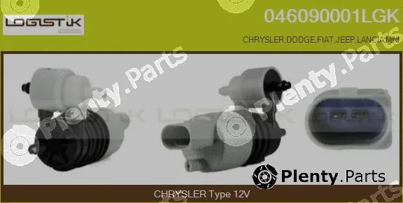 LGK 046090001LGK — Washer Fluid Pump, window cleaning