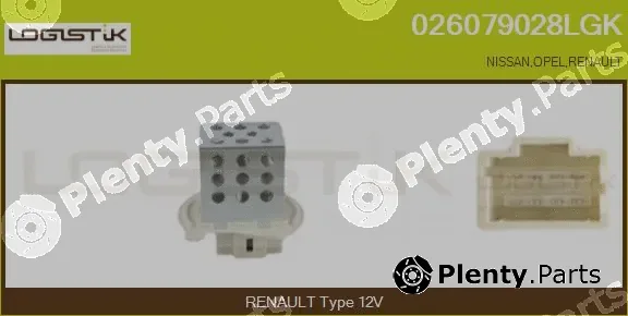 LGK 026079028LGK — Resistor, interior blower