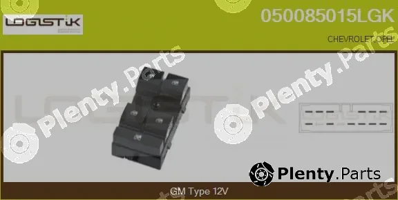 LGK 050085015LGK — Switch, window regulator