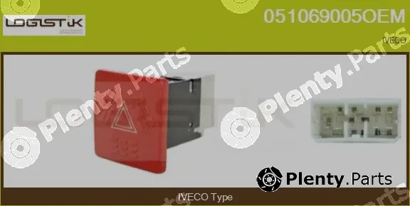 LGK 051069005OEM — Hazard Warning Light Switch