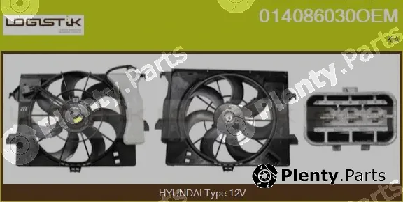 LGK 014086030OEM — Electric Motor, radiator fan