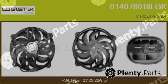 LGK 014078018LGK — Electric Motor, radiator fan