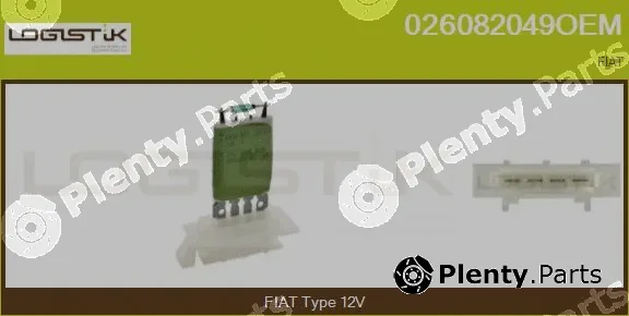 LGK 026082049OEM — Resistor, interior blower
