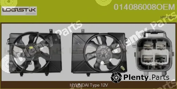 LGK 014086008OEM — Electric Motor, radiator fan