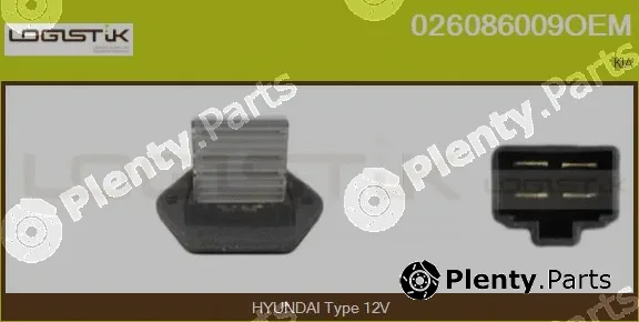 LGK 026086009OEM — Resistor, interior blower