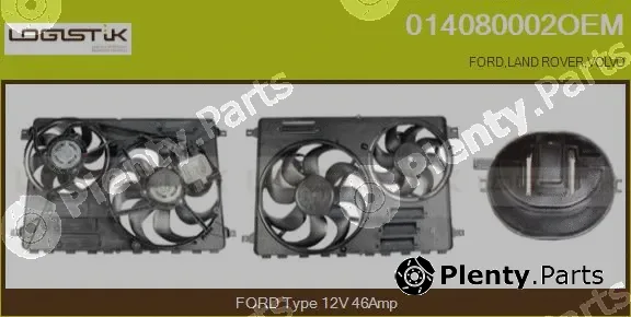 LGK 014080002OEM — Electric Motor, radiator fan