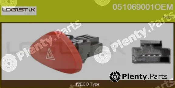 LGK 051069001OEM — Hazard Warning Light Switch