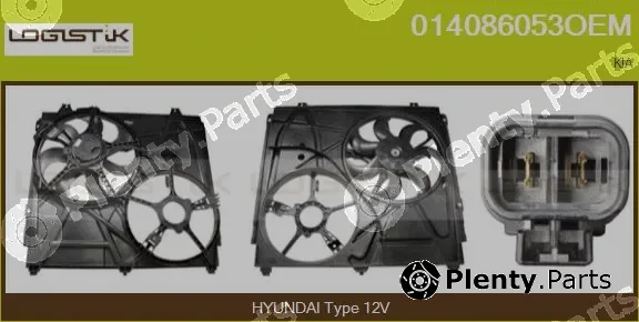 LGK 014086053OEM — Electric Motor, radiator fan