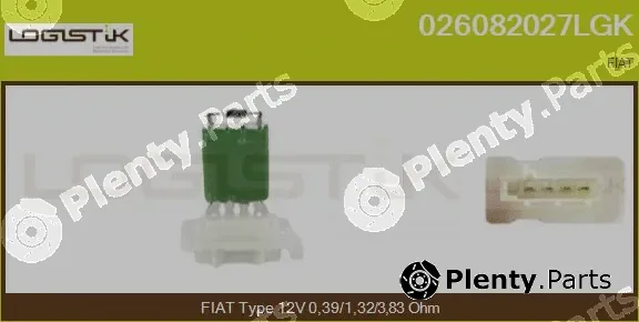 LGK 026082027LGK — Resistor, interior blower